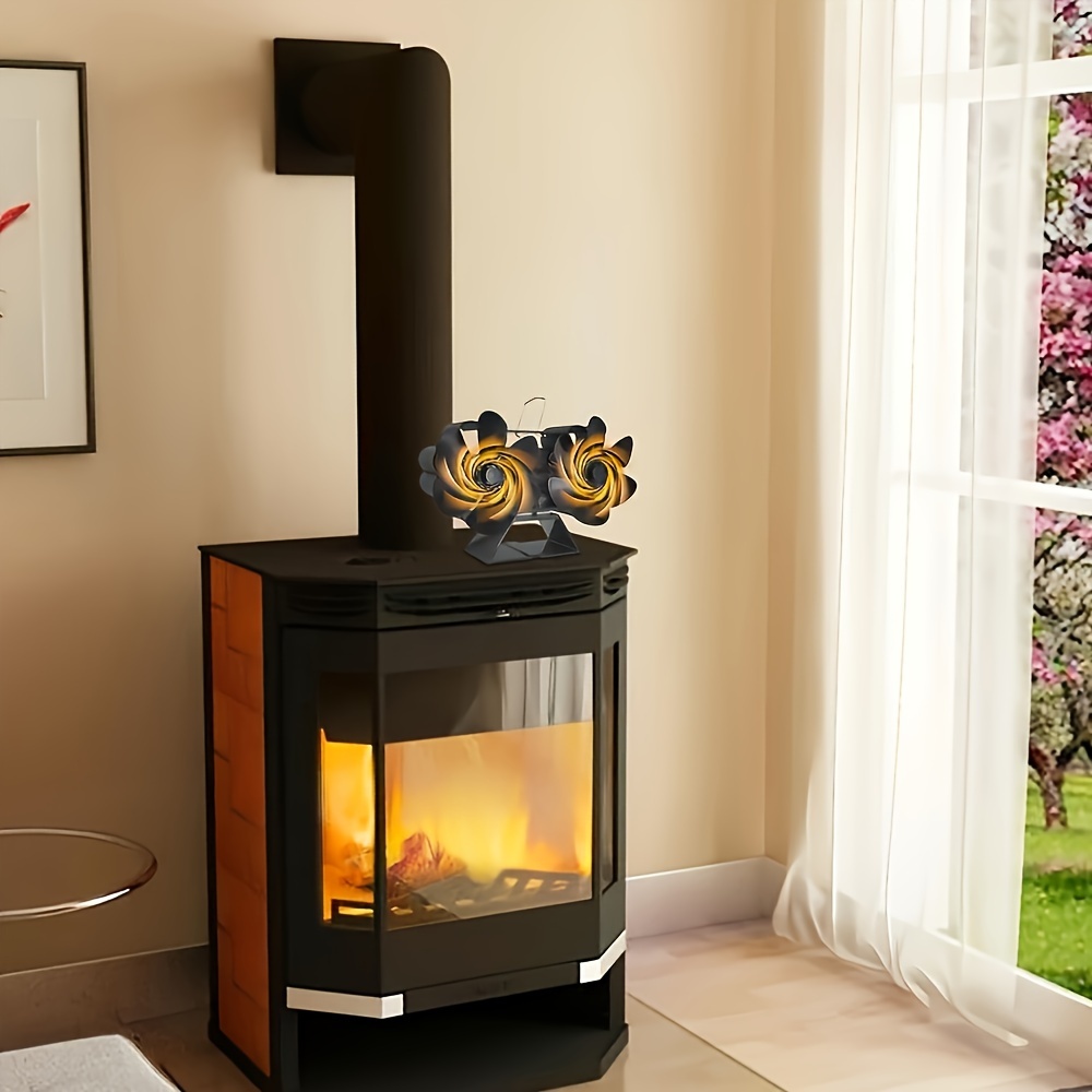 Pngos : l'invention d'un ventilateur de poêle à bois orientable pour mieux  diffuser la chaleur dans la maison - NeozOne