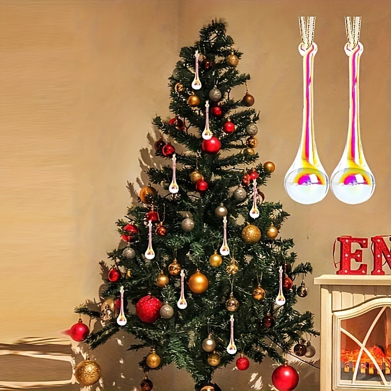 Christmas Decorations Household Christmas Tree Teardrop - Temu