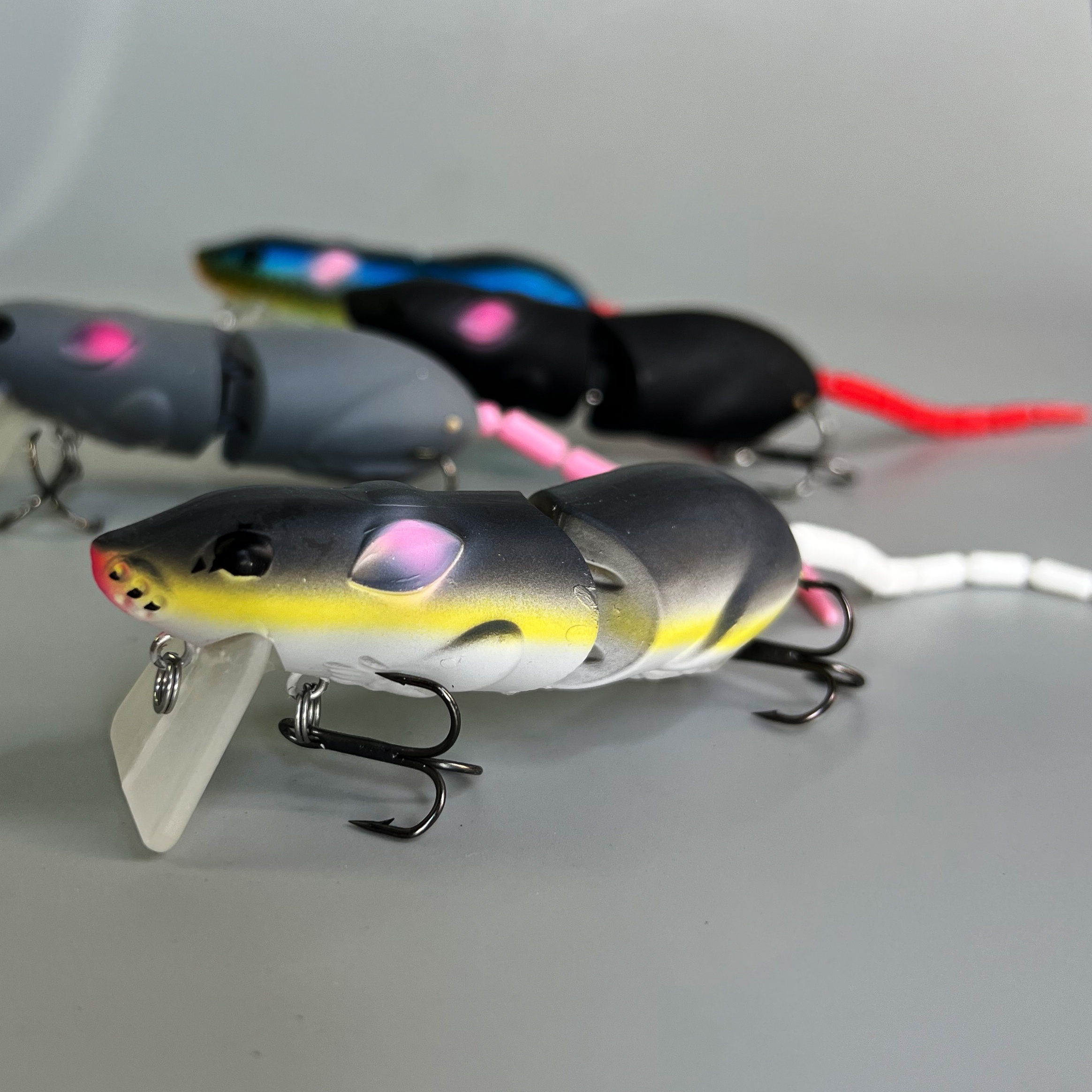 Topwater Simulation Rat Fishing Lure Bionic Multi Section - Temu