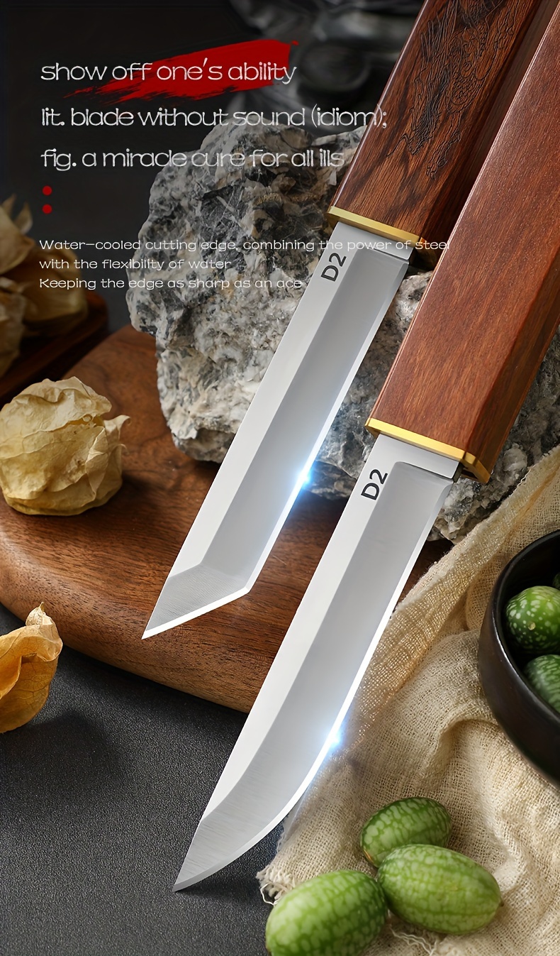 Kitchen Fruit Knife Household Peeling Knife Melon And Fruit Knife Outdoor  Barbecue Meat Knife Handle Meat Knife Multi-purpose Knife Gifts For Men Dad  Boyfriend, Fathers Day Travel Halloween Christmas Wedding Gift 