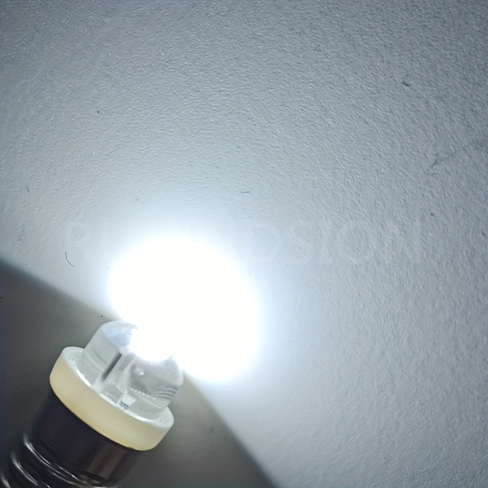 LAMPADA LED E10 5+3 LED 24V 1W BIANCO FREDDO SIGILLATO - LAMPADINE