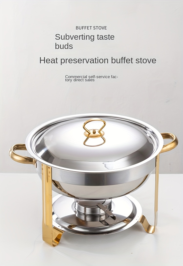 Chafing Dish Stainless Steel Buffet Serving Tray Chafing - Temu