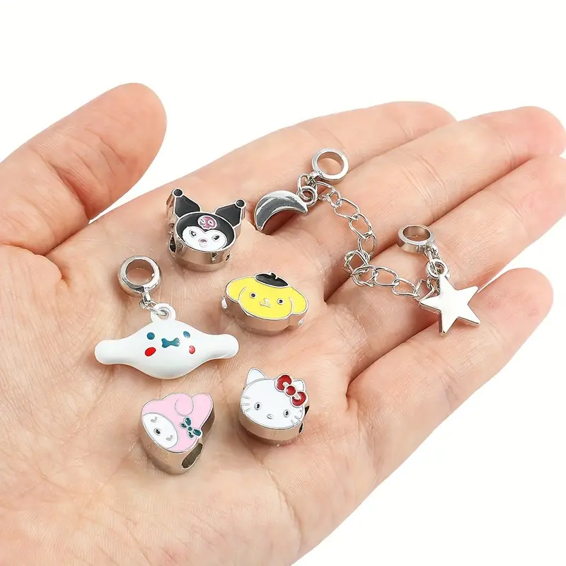 Charm Fit Bracelet Hello Kitty Kuromi - Temu
