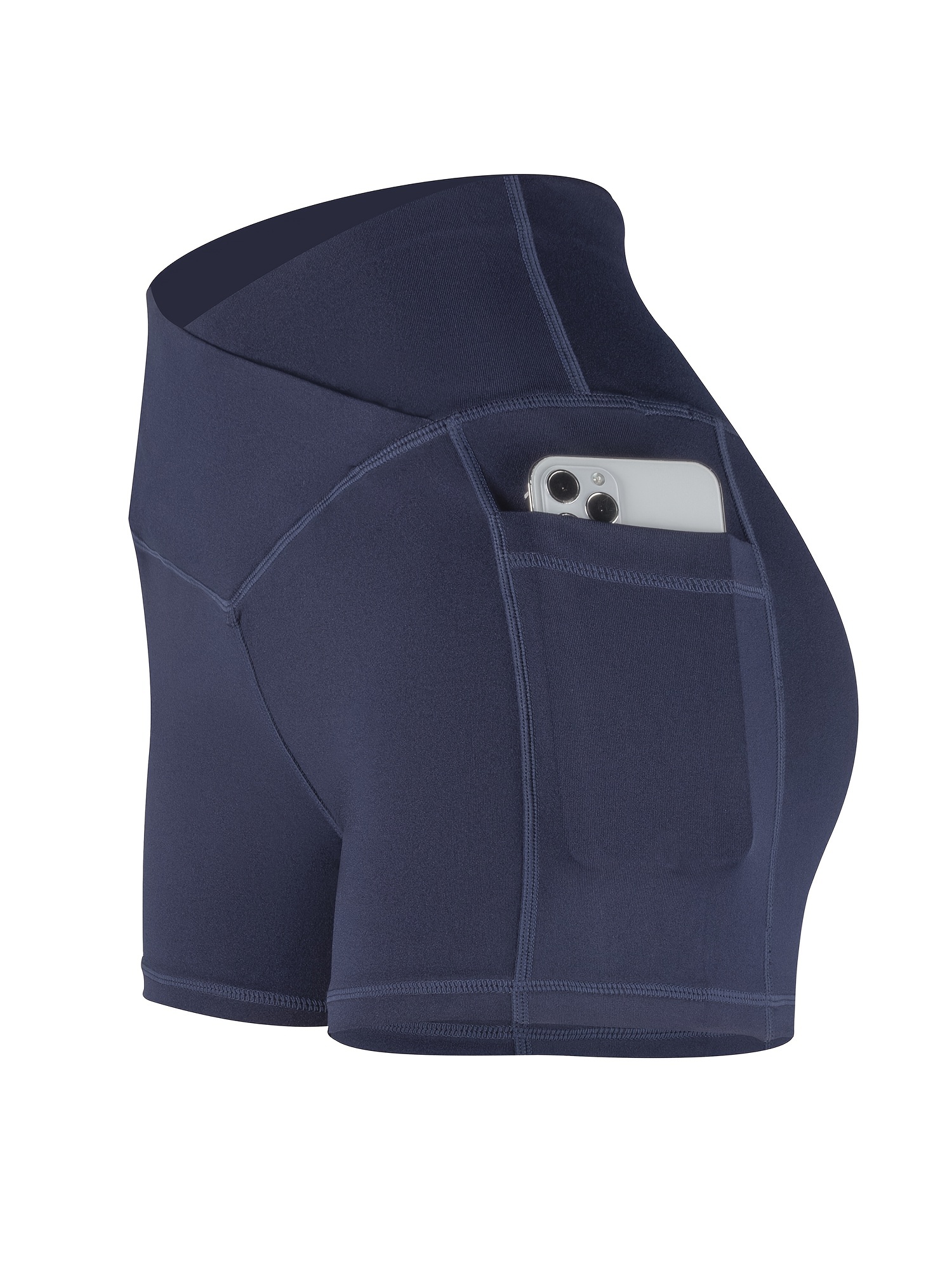 High Waist Buttery Soft Yoga Luxe 7 Shorts With Hidden Pocket For Workout,  Running, And Athletic Fitness No Camel Toe Design T230421 From Babiq08,  $12.56