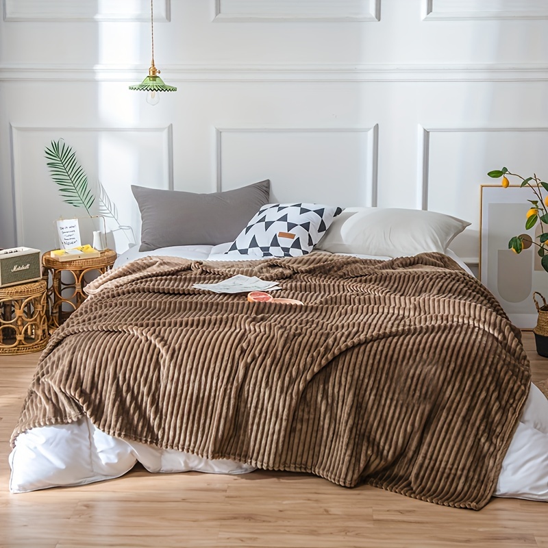 Manta de forro polar extra grande para sofá, sofá y cama, mantas