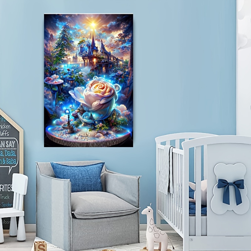 Create A Magical Wall Decor With This Diy 5d Artificial Diamond Art Painting  Kit! - Temu Portugal