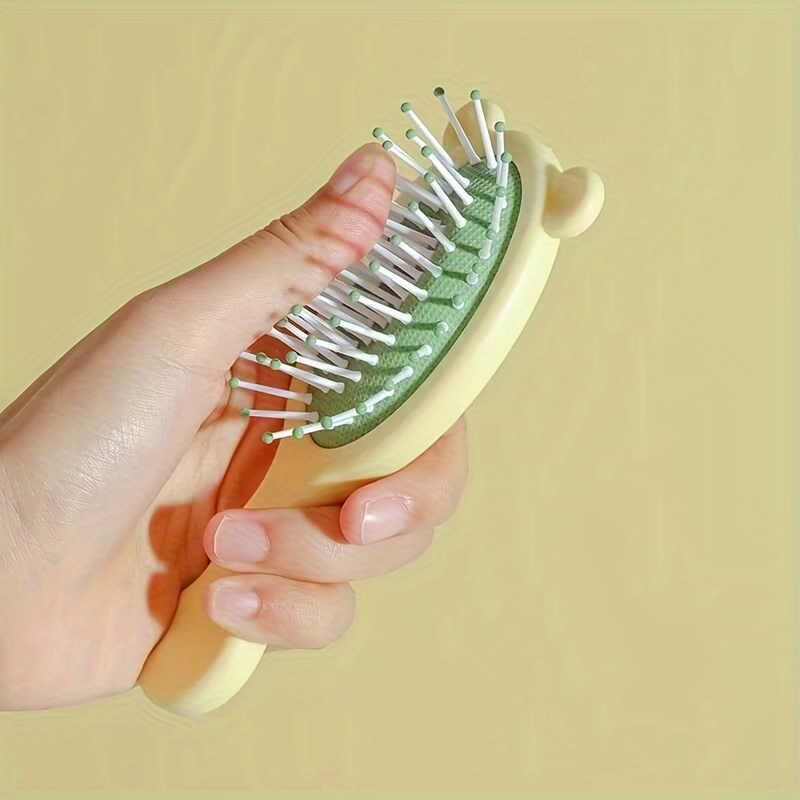 Lovely Cartoon Animals Ears Brush Mini Scalp Massage Temu New Zealand