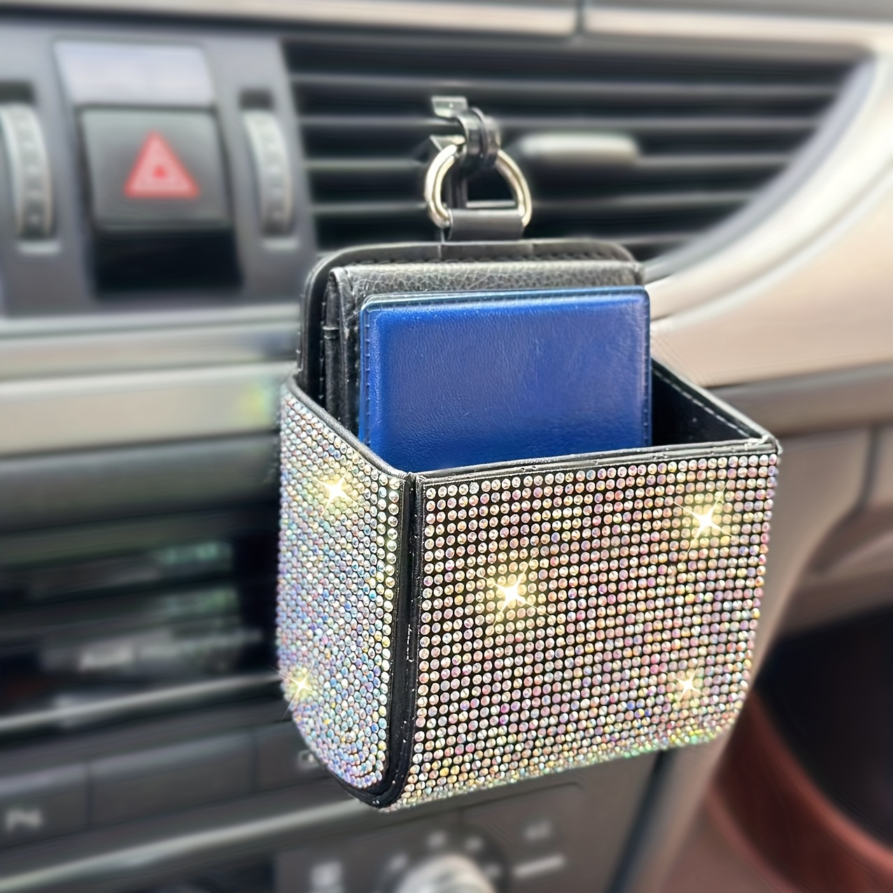 

Car Interior Storage Bag: Keep Your Phone, Documents & Supplies Organized & Secure!