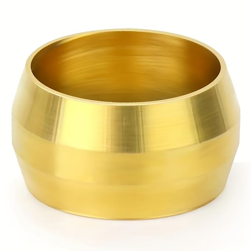 High Quality Tube Od Brass Compression Sleeves Ferrules - Temu
