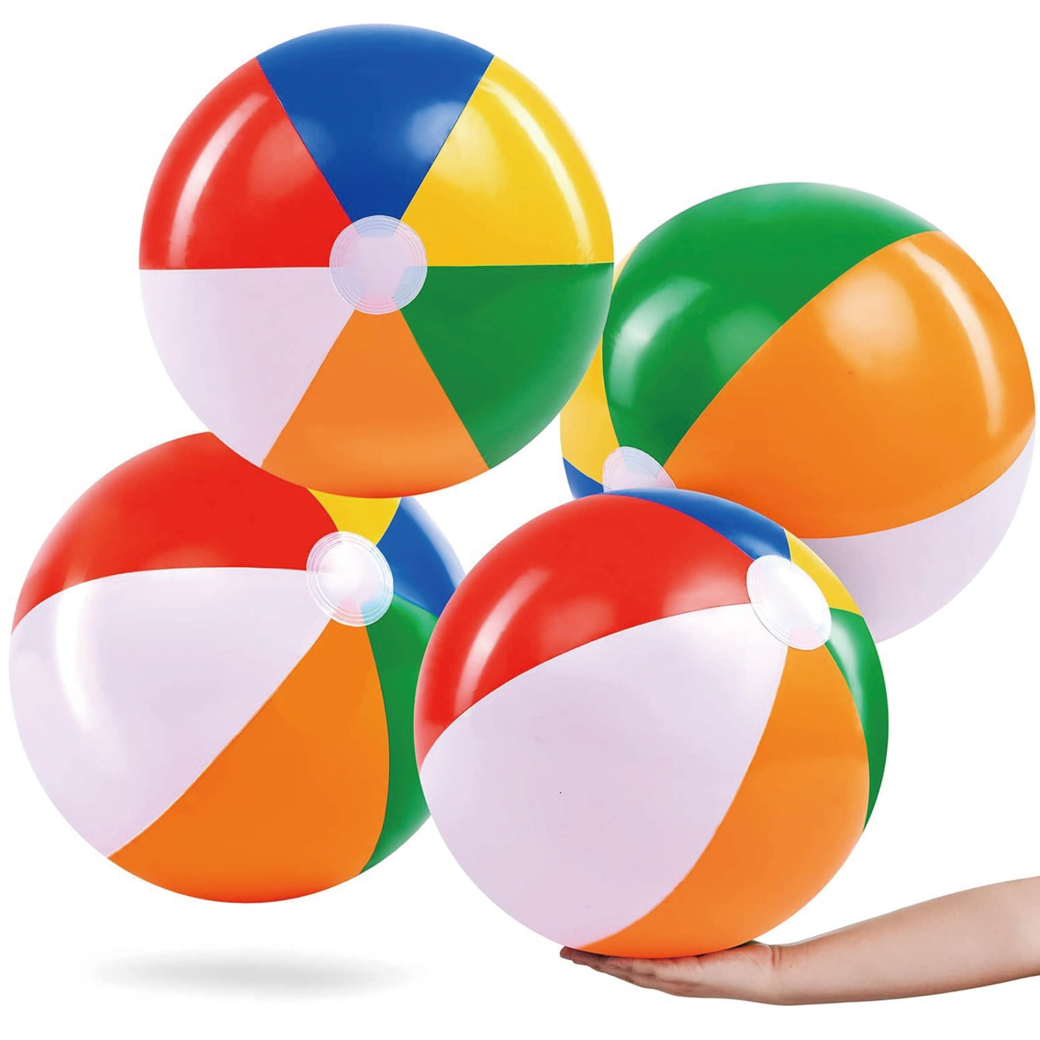 Ballon de Plage Gonflable Lumineux, Jouet de Piscine Gonflable à LED, LED  Ballon De Plage avec Télécommande, 16 Couleurs et 4 Modes, Ballon de Plage