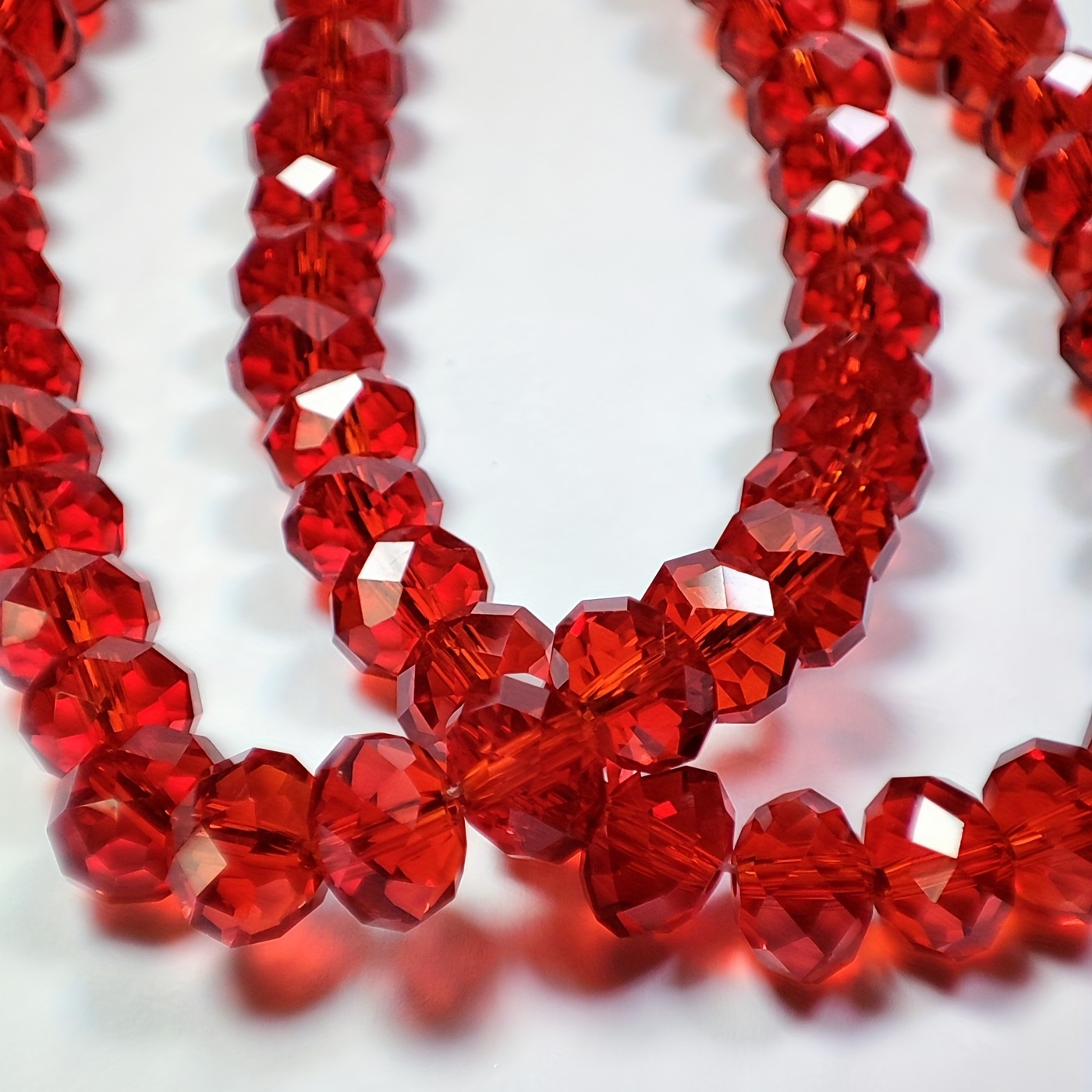 

1strands . 70pcs 8mm Red For Jewelry Making