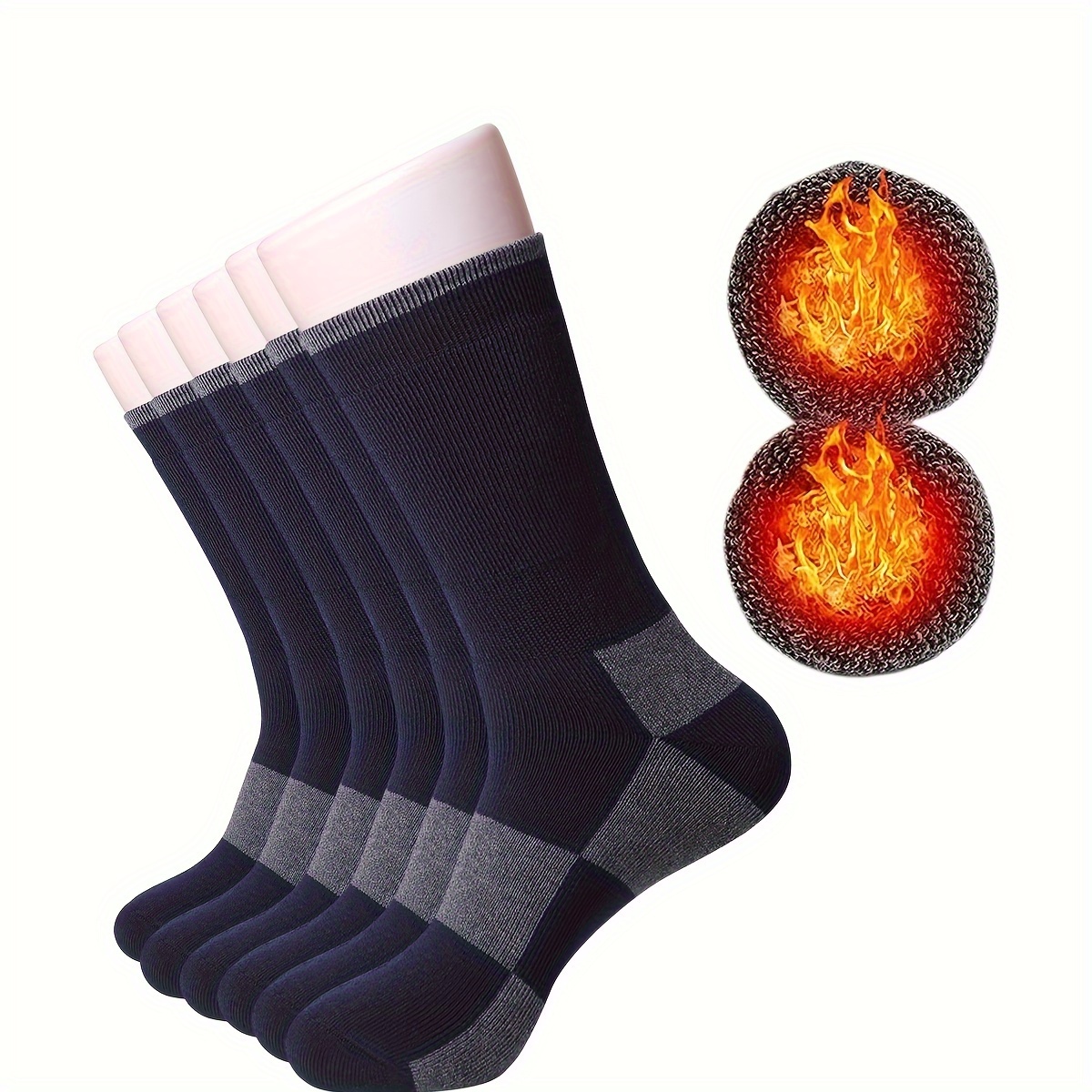 Mi-chaussettes homme en laine - Chaussettes Homme