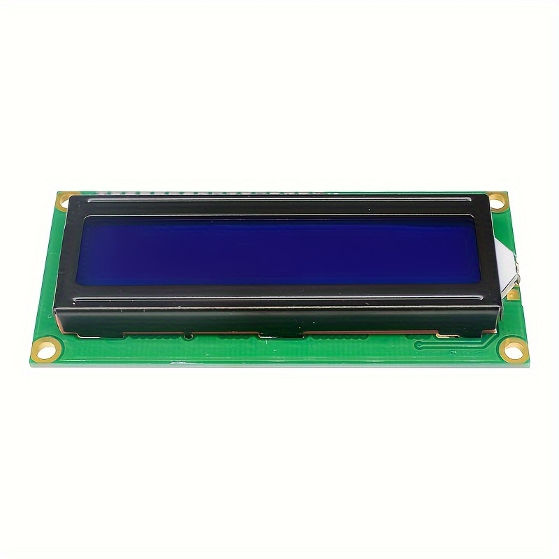 I2c 1602 Lcd Display Module 16x2 Character Serial Blue - Temu