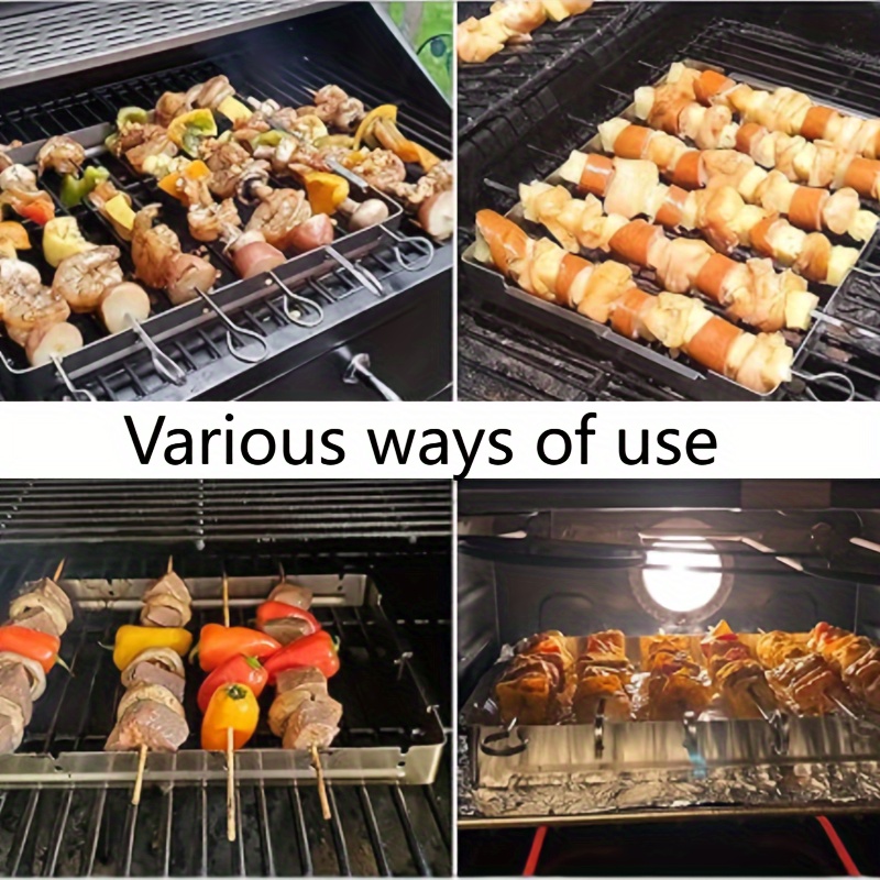 Outdoor Barbecue Grill Stove Household Roasted Skewers Meat - Temu