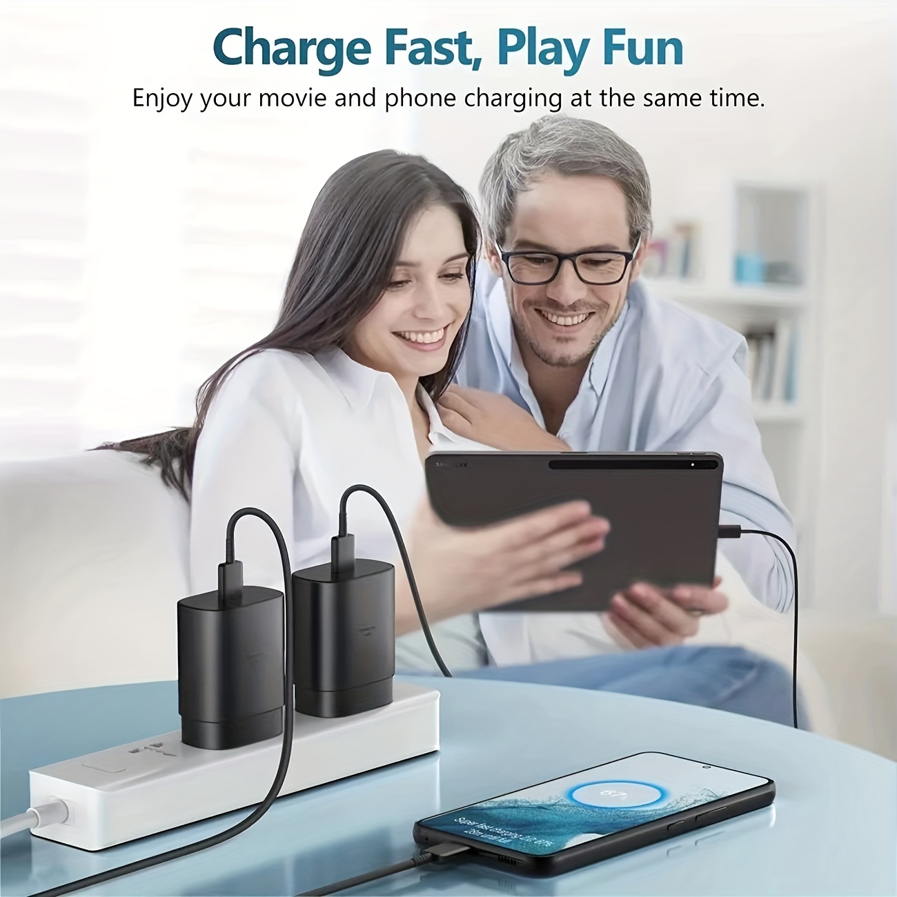 Chargeur USB C Pour Galaxy S23/S23 Plus/S23 Ultra/A34/A54/A14 5g