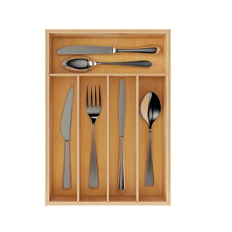 1pc Organizzatori Di Posate, Organizzatore Di Posate A Cassetto, Scatola  Divisoria Per Posate, Perfetto Per Forchette, Cucchiai, Coltelli E  Bacchette, Conservazione Delle Forchette, Organizzatore Di Utensili Per  Cassetti Da Cucina, Forniture Per