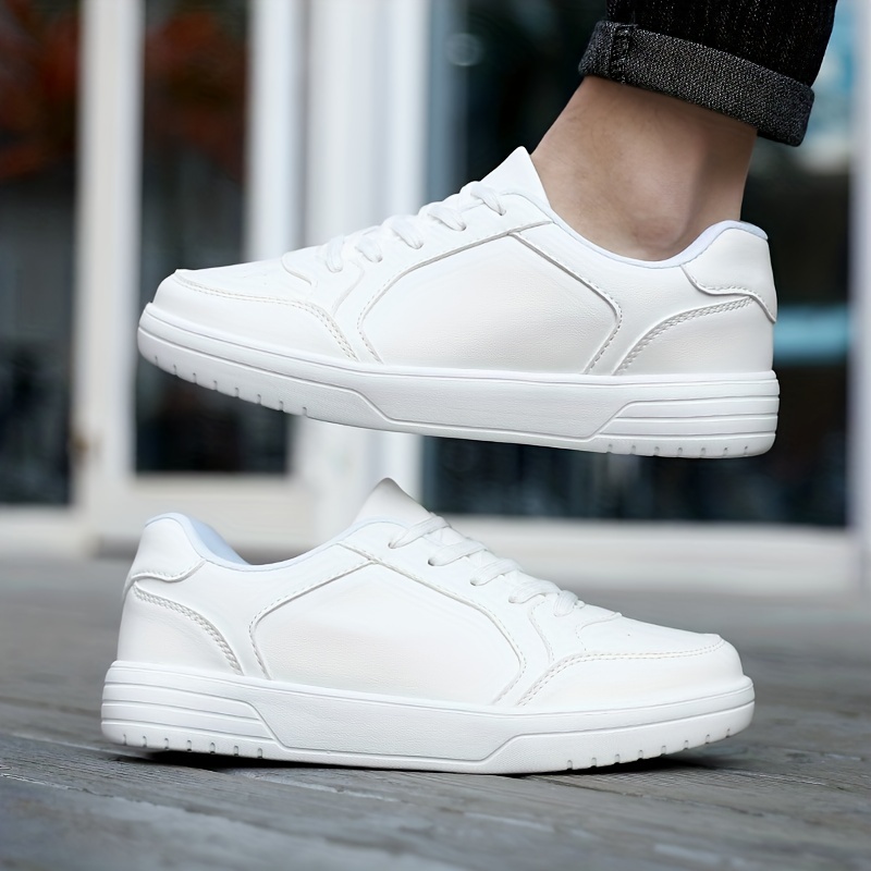 Chaussures Homme Baskets Respirantes Blanches