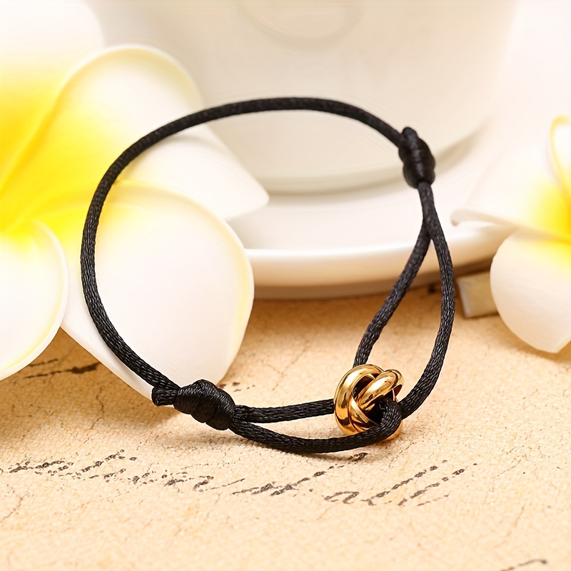 Classic Adjustable Rope Bracelet for Women