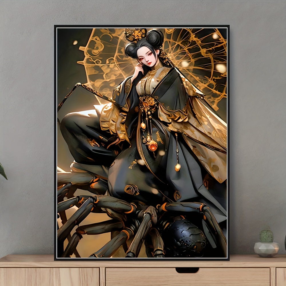 Jia Cai Tian Yan 5d Diy Diamond Painting For Spider Queen - Temu