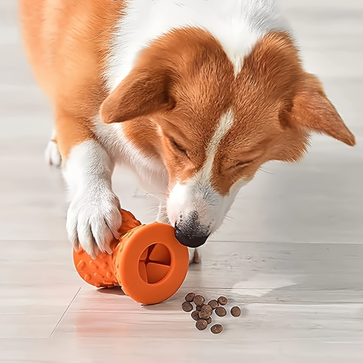 Juguete interactivo para perros, bola de alimentación lenta para perros,  dispensador de golosinas para perros, dispensador de alimentos, juguetes