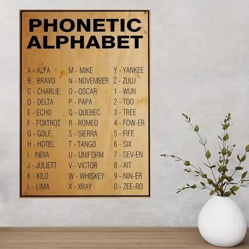 Phonetic Alphabet In Call Centres