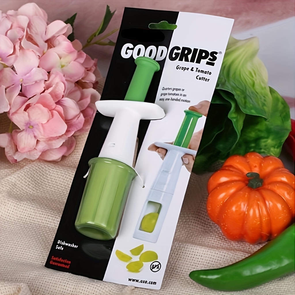 E-Z Grip Grape Tomato and Cherry Slicer Vegetable Fruit Cutter