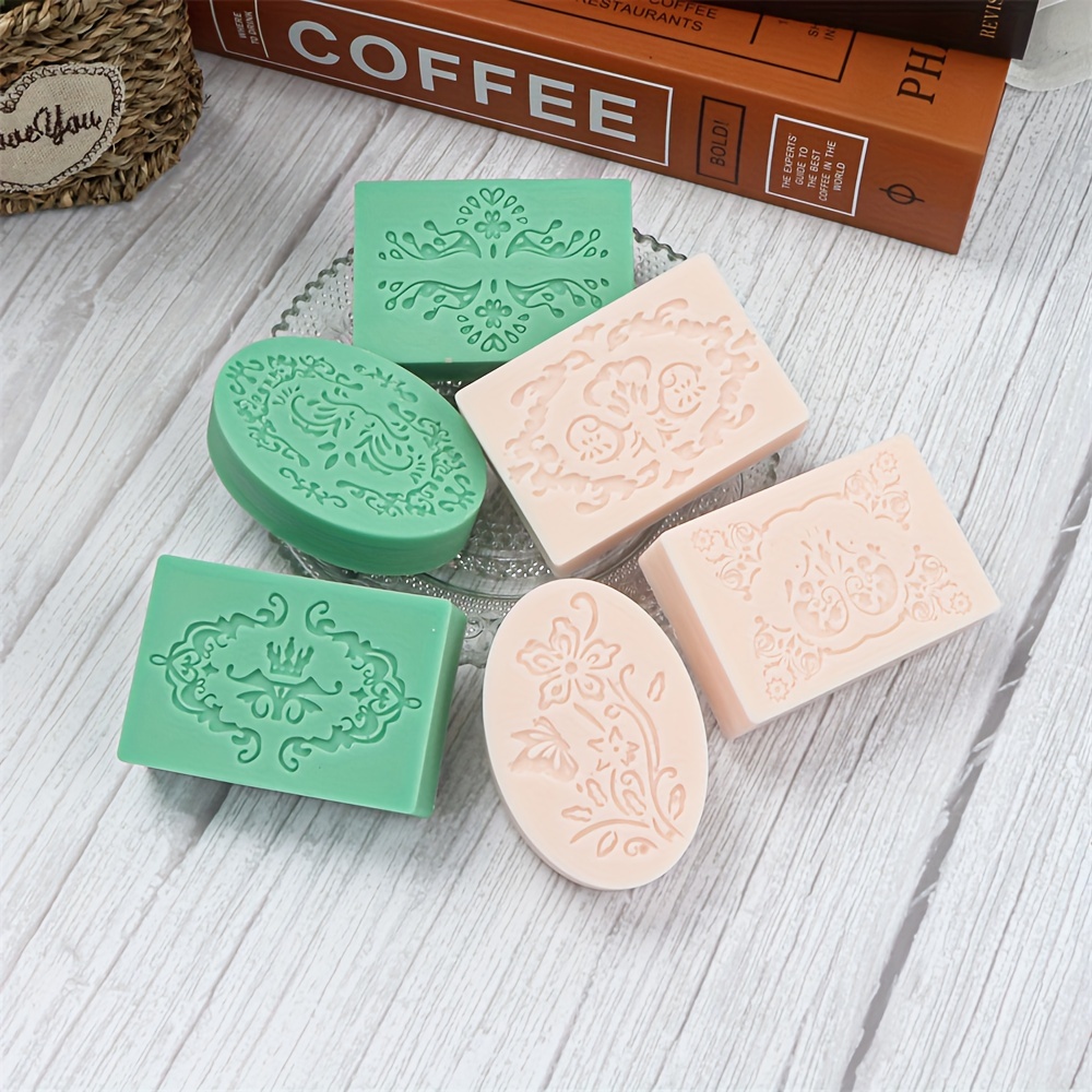Soap Molds For Soap Making 6 Cavities Handmade Soap Mold - Temu