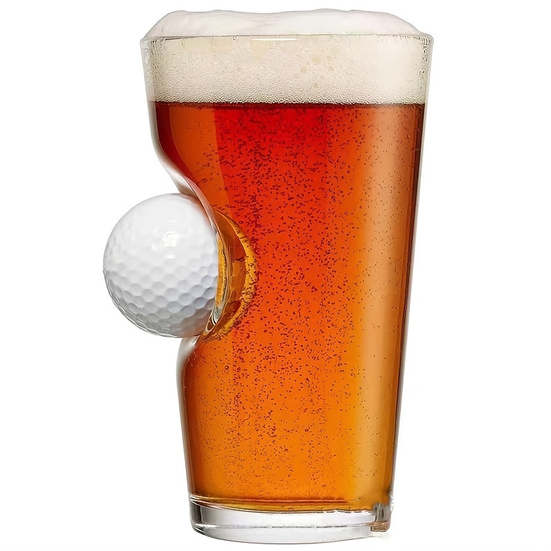 14 5oz Creative Golf Ball Embedded Whisky Cup Beer Cup Ball Beer Cup Wine Cup Milk Cup