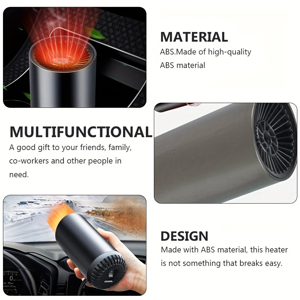 Car Heater And Defroster Car Heater Quick Heating Or Cooling - Temu
