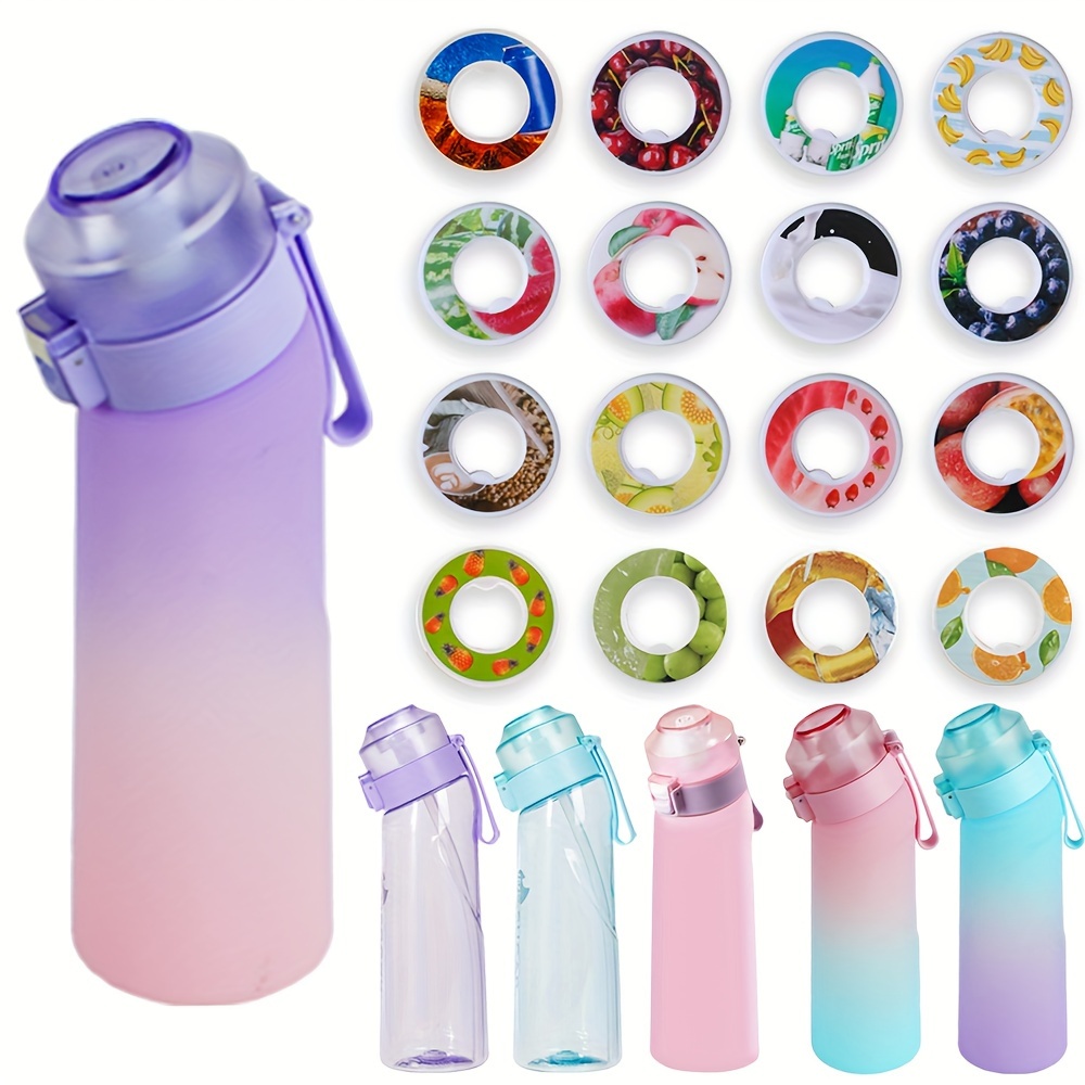 Sports Water Bottle With 1 Random Flavor Pod Perfect For - Temu