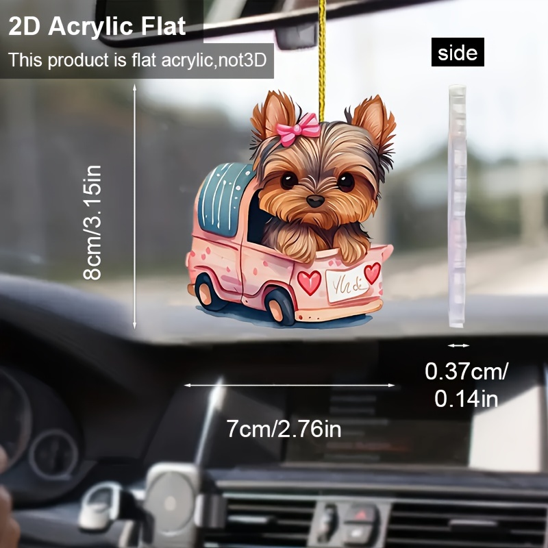 Autodekoration Hund, 2023 Auto Plüschpuppe Dekorationen für Wischer  Schaltgriff