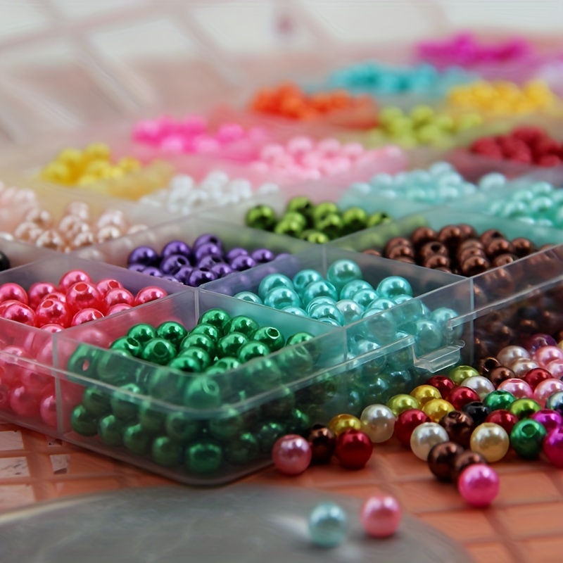 1960Pcs Bracelet Beads Kit with Storage Box 28 Colors Jewelry