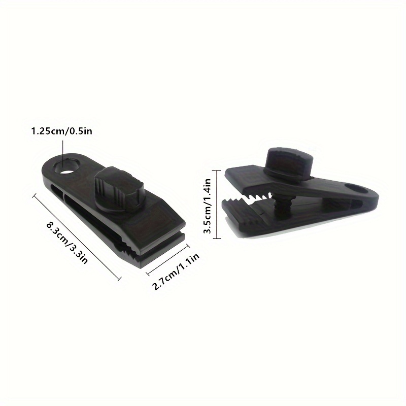 40 Pcs Heavy Duty Tarp Clip Tent Clip Lock Grip For Tarps Awning Camping Canopy