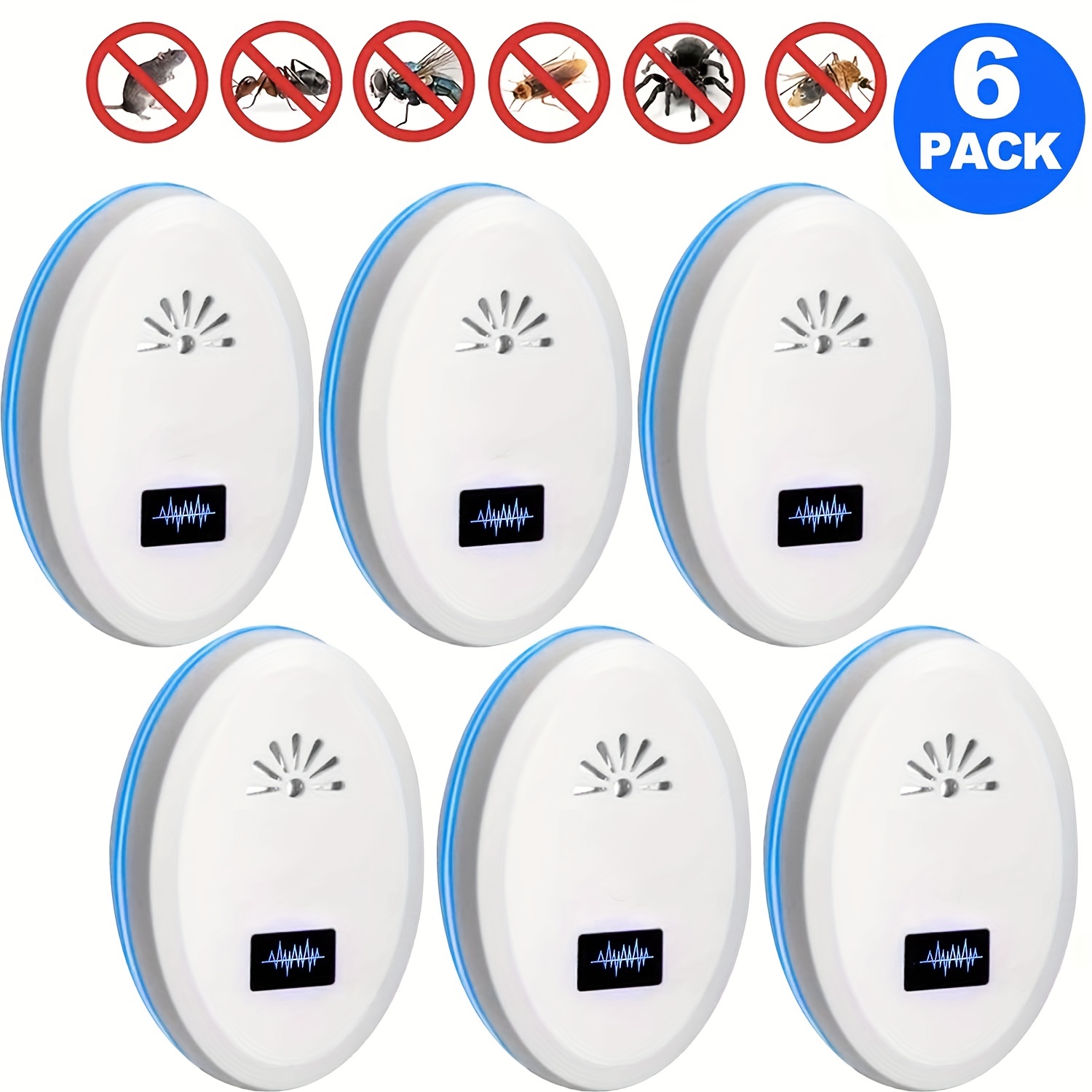 Upgraded Mouse Repellent,electronic Pest Repellent Ultrasonic Plug
