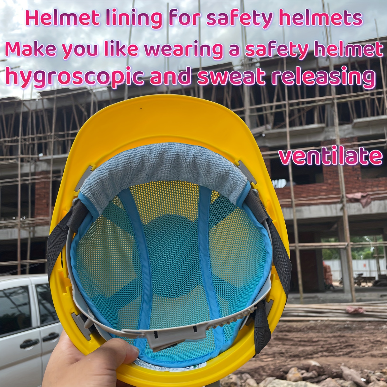 Hard Hat Sweatband For Safety Sweat Absorption Safety - Temu