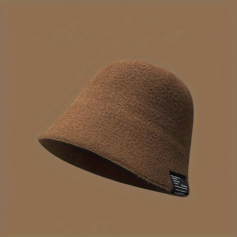 Fishman Hat Warm Bucket Hat Plush Basin Hat Winter Hat and Autumn for Men  and Women