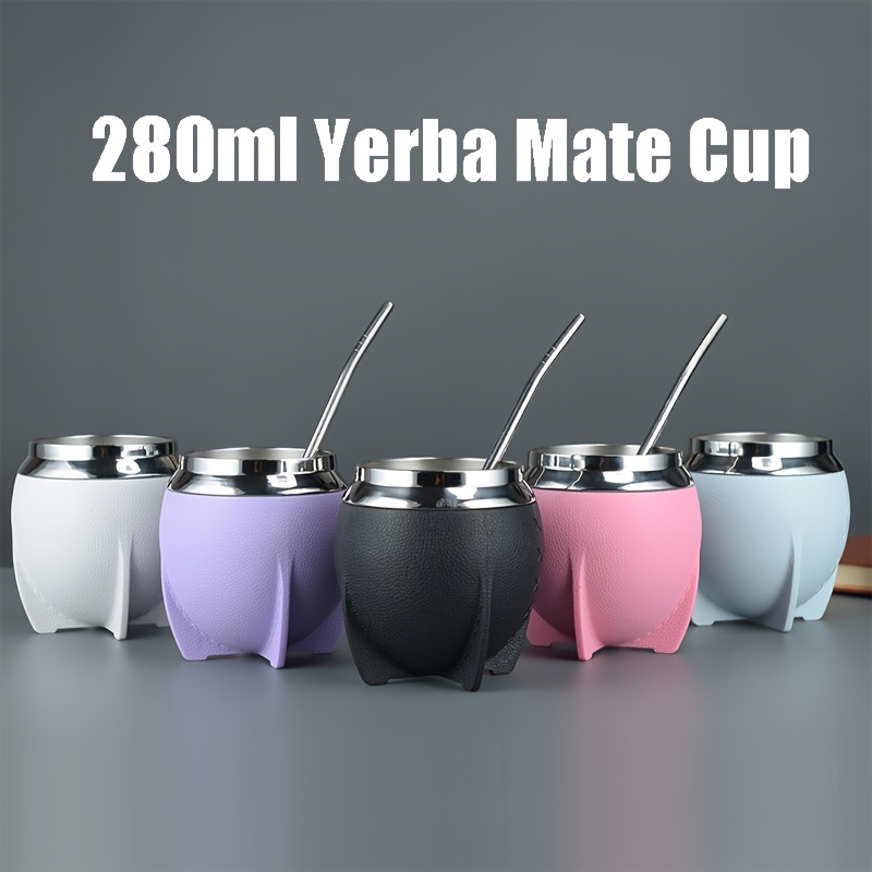 Mate Cup Bombilla Set Including Yerba Mate Cup Bombilla Mate - Temu