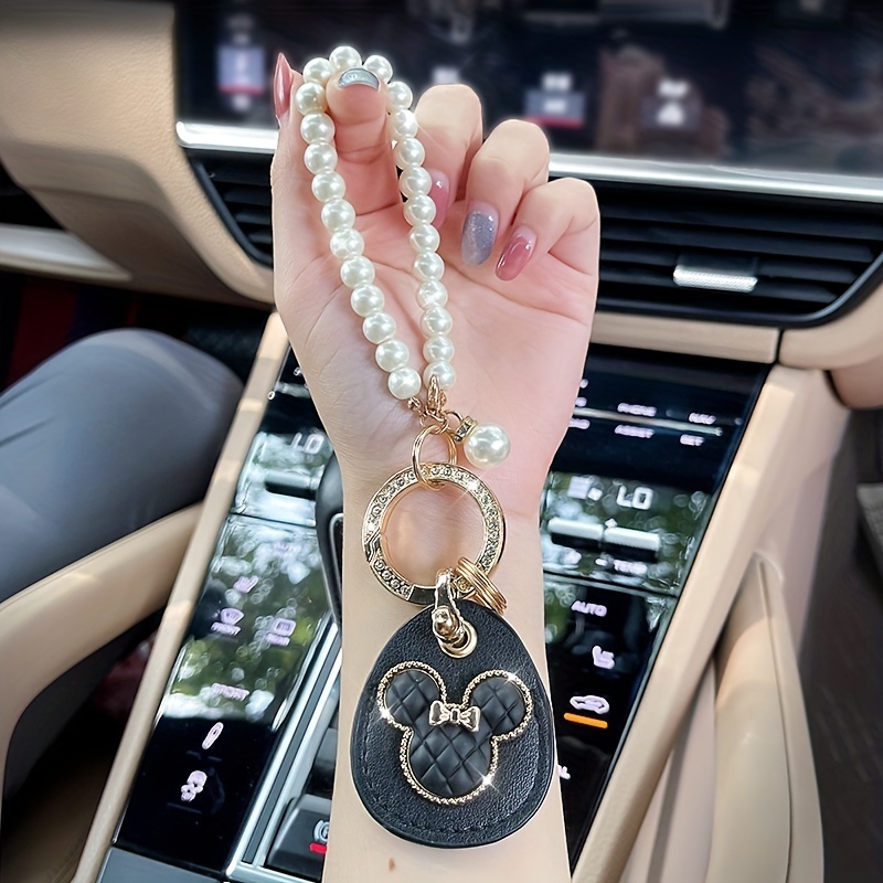 Disney Mickey Mouse Minnie Car Key Chain Pendant Lady Exquisite