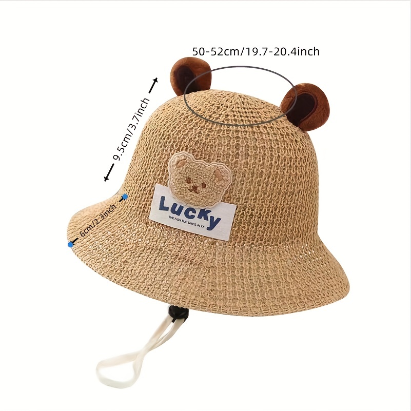 Lucky Bear Hollow Fisherman Hat Head Circumference / - Temu