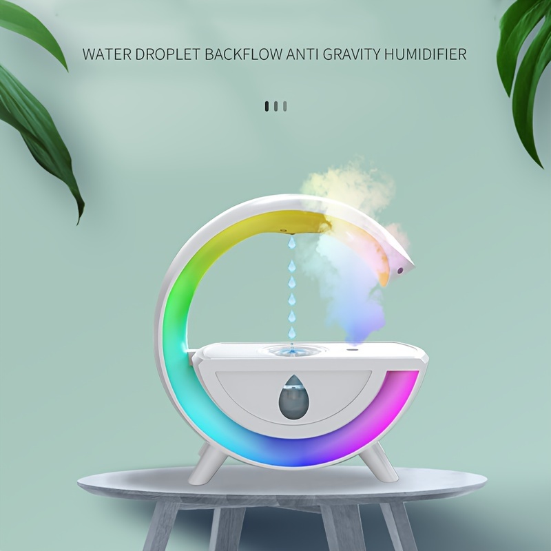 HOW DOES THE ANTI-GRAVITY FOUNTAIN LAMP WORK?