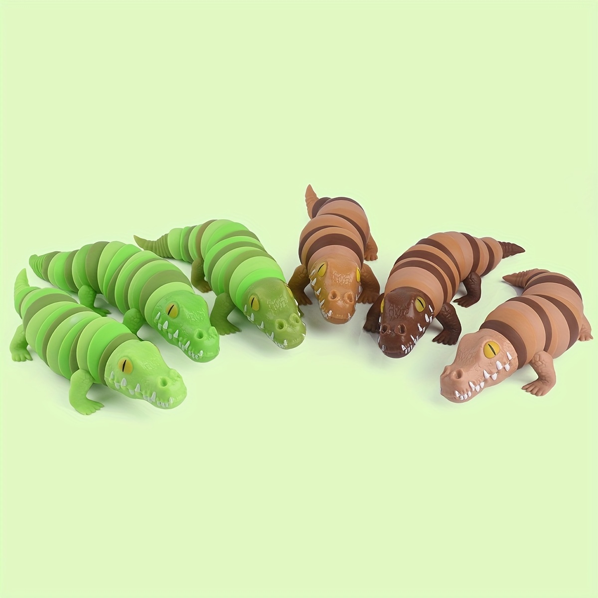 Lot Simulation Caterpillar Fake Worm Crawling Insects Educational Learning  Toys Halloween Prank Joke Toy For Kids Adult (12 Pcs, Random Color)