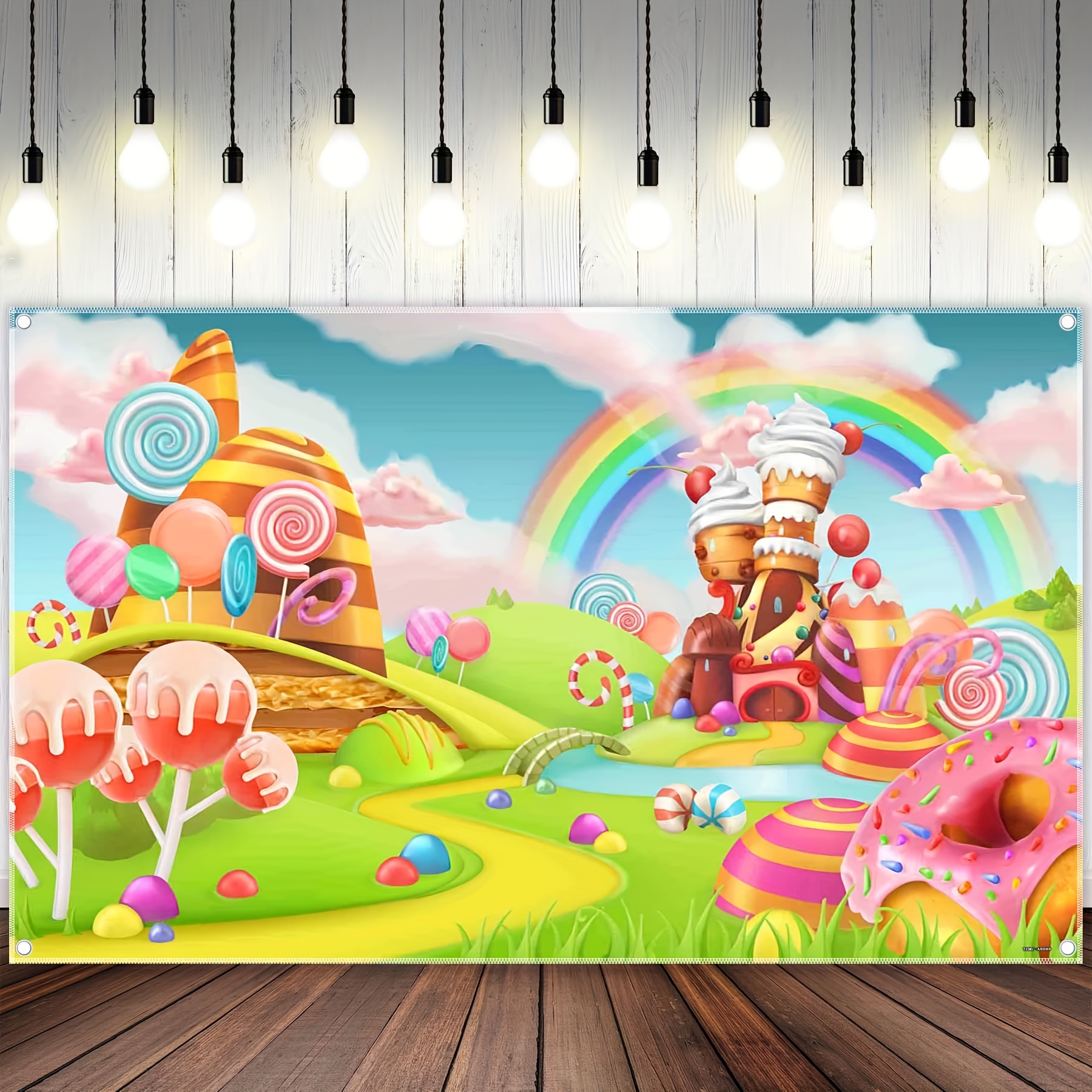 candyland background wallpaper