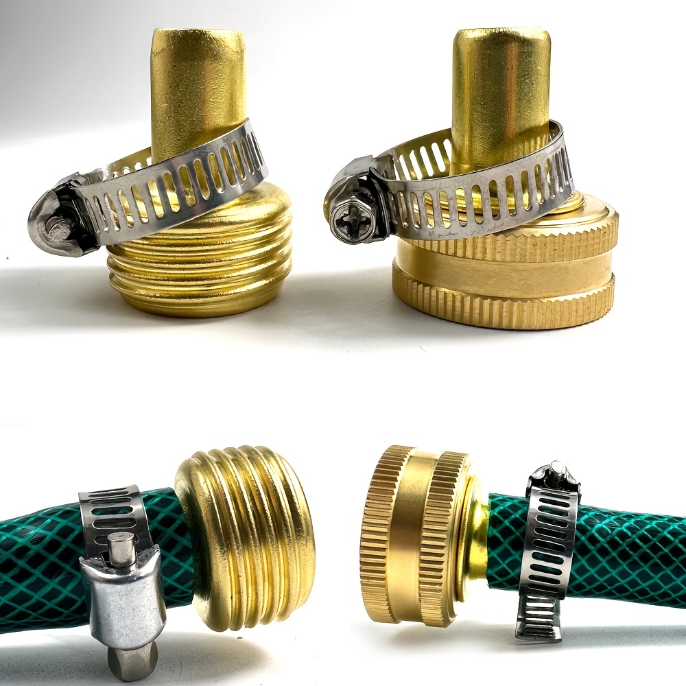3/4ght Female Npt Male Connector Ght Npt Adapter Brass - Temu