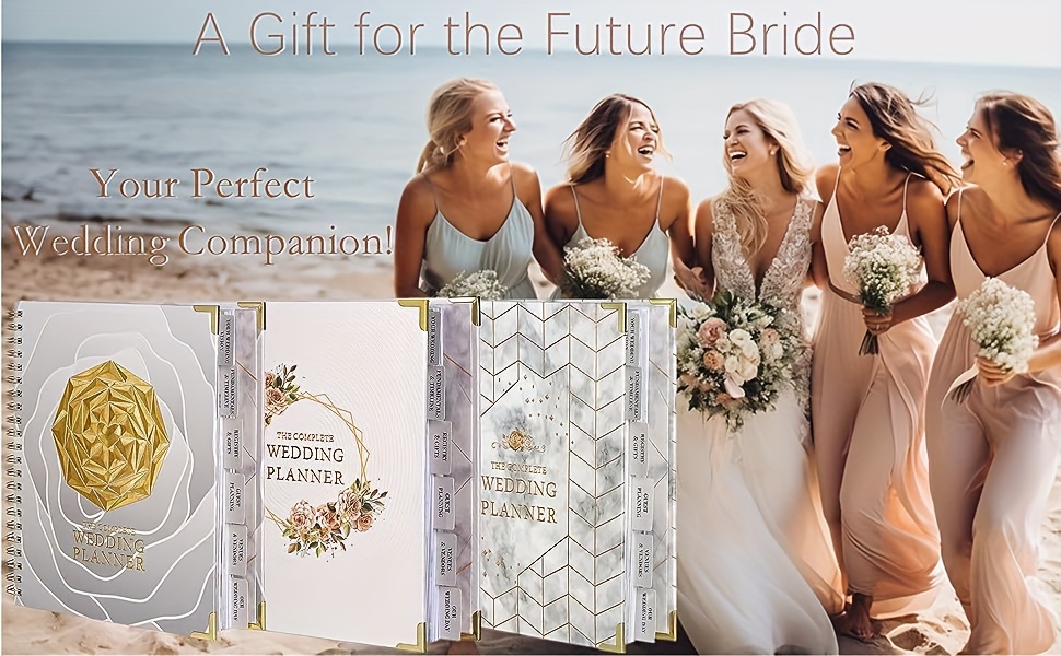 Wedding Planning Book Elegant Wedding Planner Book And Organizer -  Comprehensive Guide For Your Dream Wedding 192 Pages - 6 Sections - Gift  Box Included.ideal Gift For Couples, Brides, Grooms (art Love) - Temu Italy