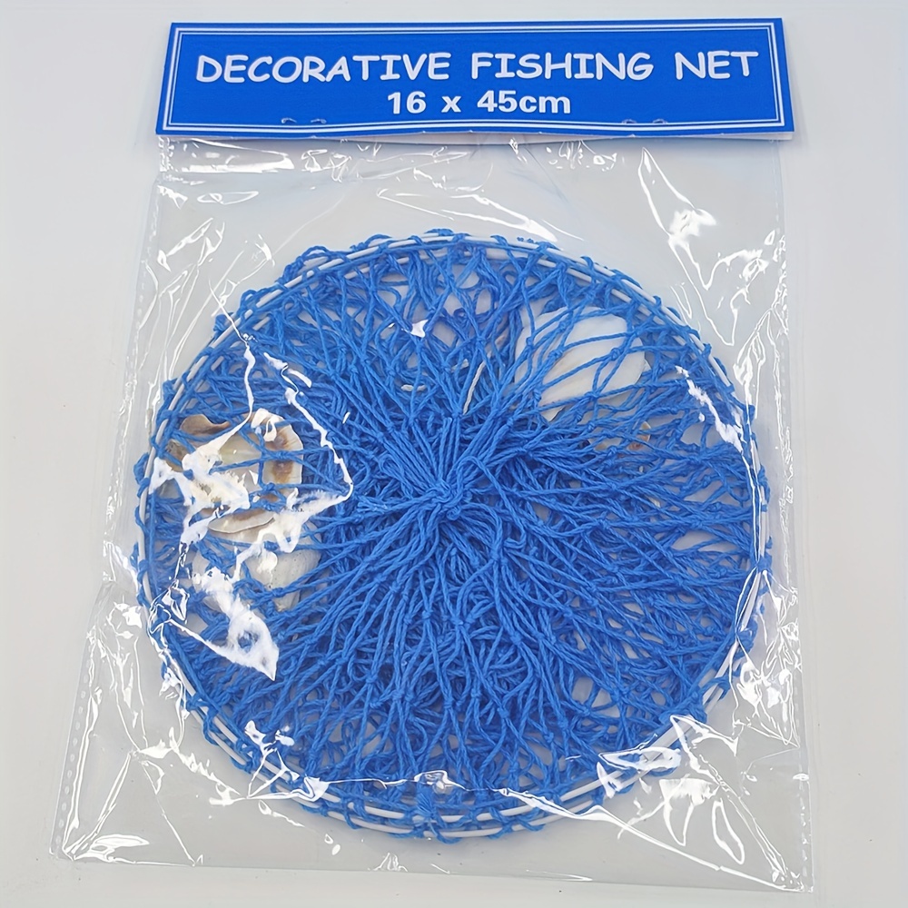 Fishing Net Decor Fishnet Decor Mediterranean Style - Temu