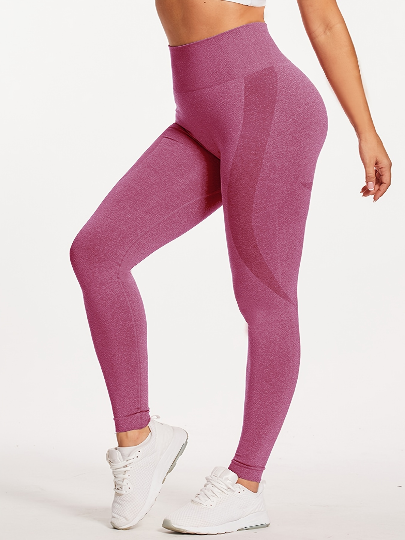 Skin Woman Solid Color Quick Drying Yoga Pants Seamless High Waist Leggings  - China Workout Leggings and Yoga Leggings price