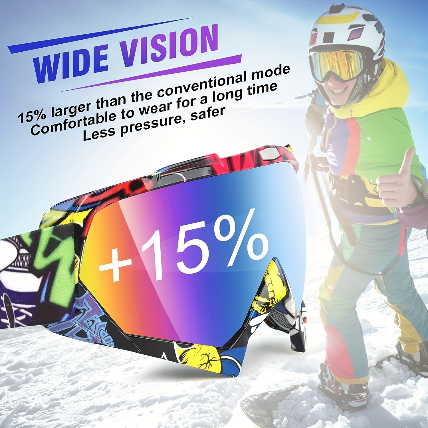 Motorcycle Off road Helmet Goggles Windproof Sand Glasses