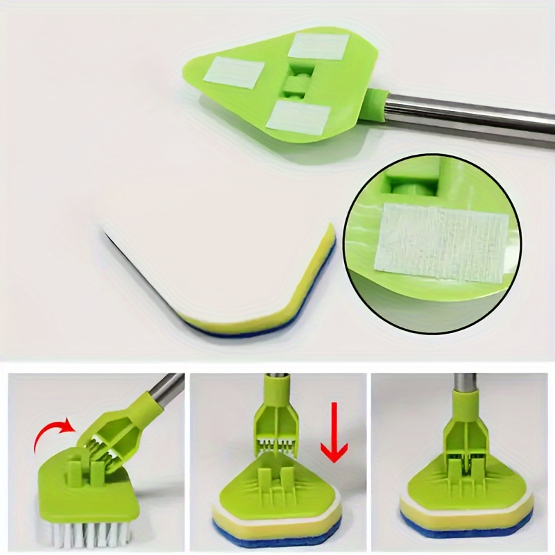 1 Bathroom Scrub Cleaning Brush Long Handle Bathroom - Temu