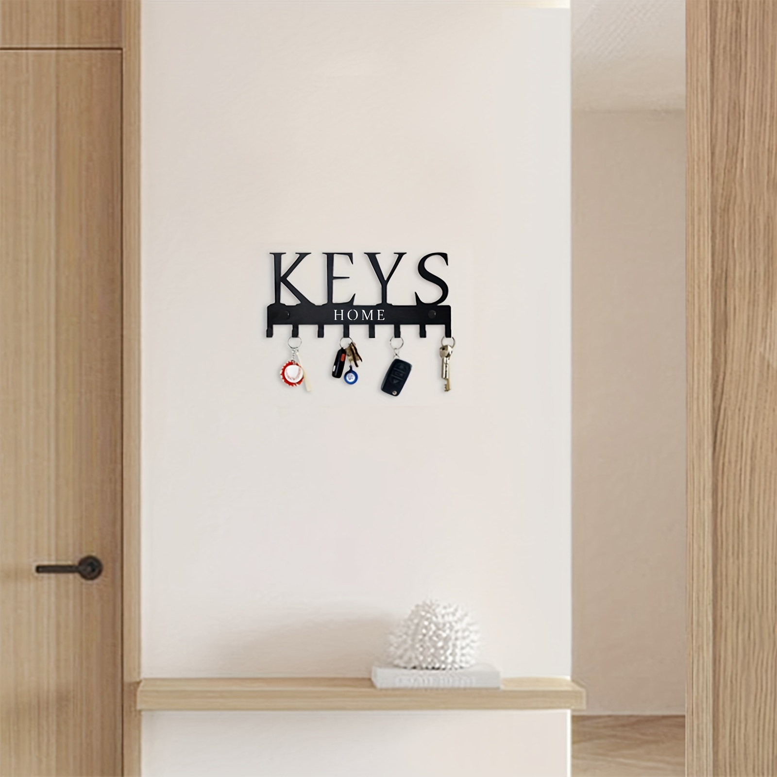 1 porte clés pour mur porte clés sans clous crochets muraux - Temu Belgium
