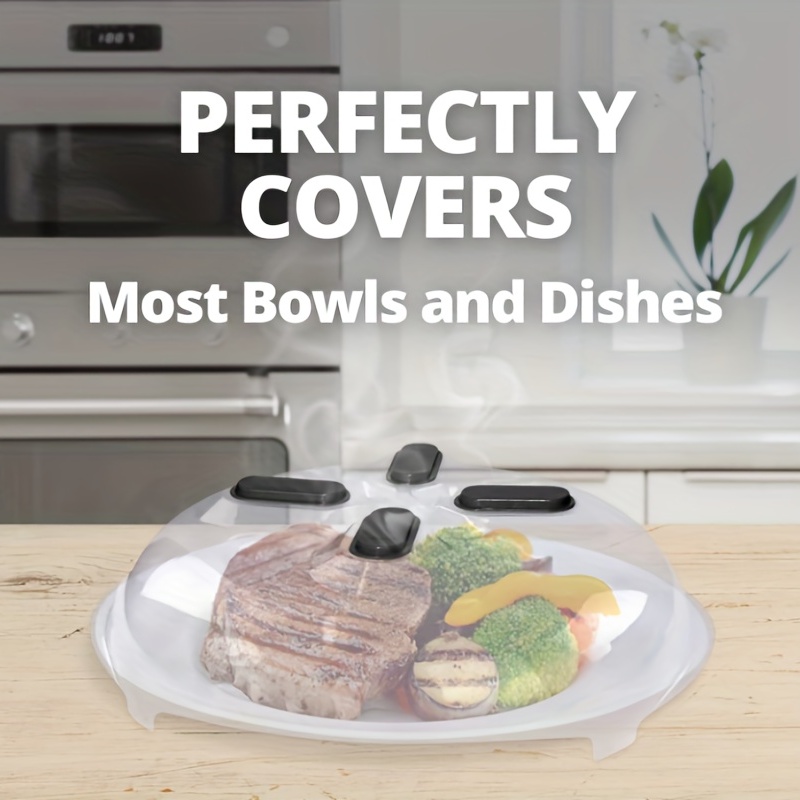 Magnetic Microwave Cover, Microwave Splatter Cover, Microwave Plate Cover,  Dish Covers, For Microwave Oven Cooking, Anti-splatter Guard Lid, Kitchen  Gadgets, Kitchen Stuff, Kitchen Accessories, Home Kitchen Items - Temu